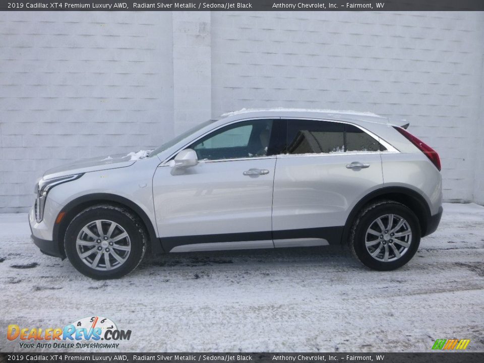 2019 Cadillac XT4 Premium Luxury AWD Radiant Silver Metallic / Sedona/Jet Black Photo #5