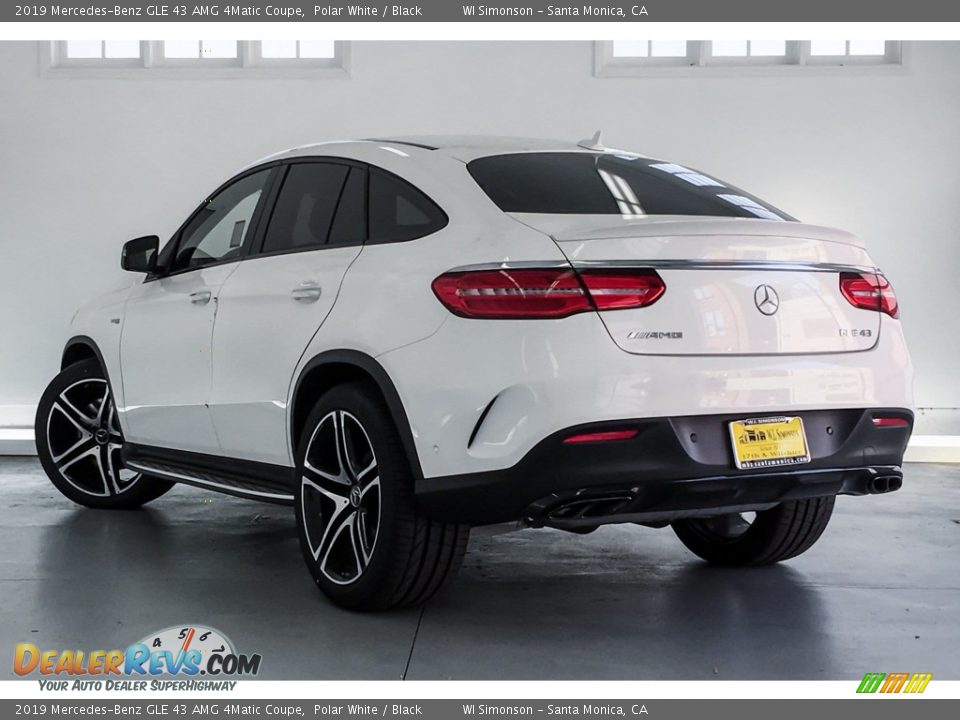 2019 Mercedes-Benz GLE 43 AMG 4Matic Coupe Polar White / Black Photo #3