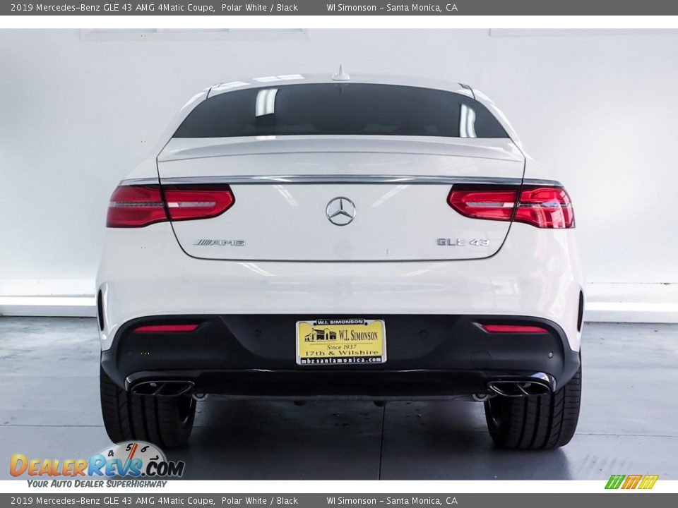 2019 Mercedes-Benz GLE 43 AMG 4Matic Coupe Polar White / Black Photo #4