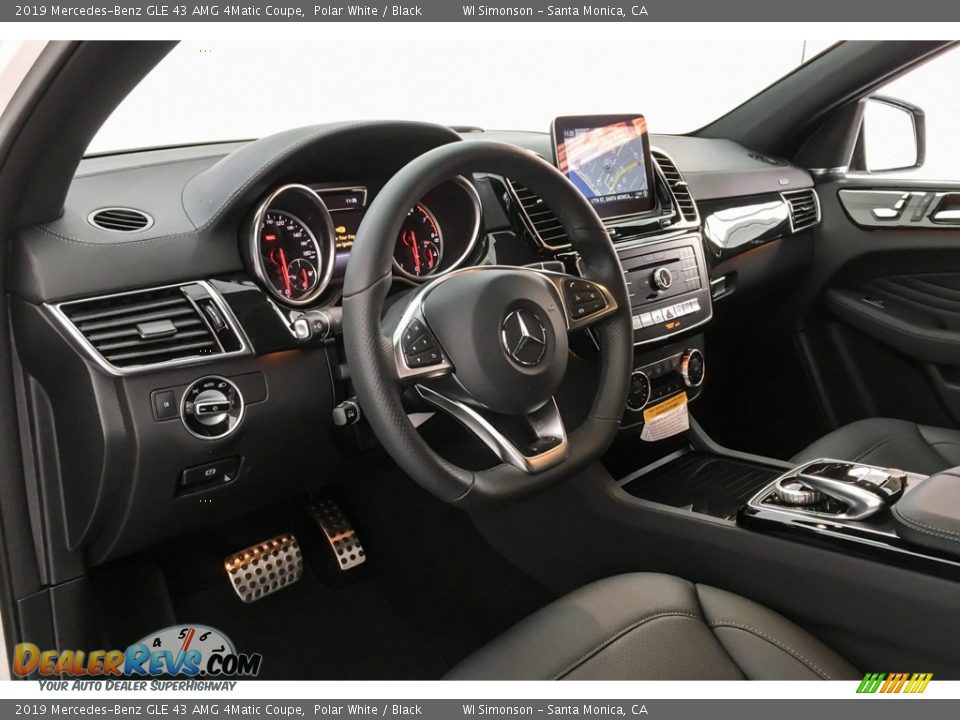 2019 Mercedes-Benz GLE 43 AMG 4Matic Coupe Polar White / Black Photo #5