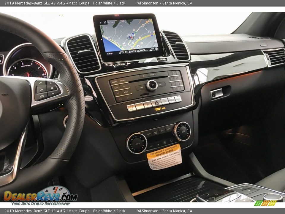 2019 Mercedes-Benz GLE 43 AMG 4Matic Coupe Polar White / Black Photo #6