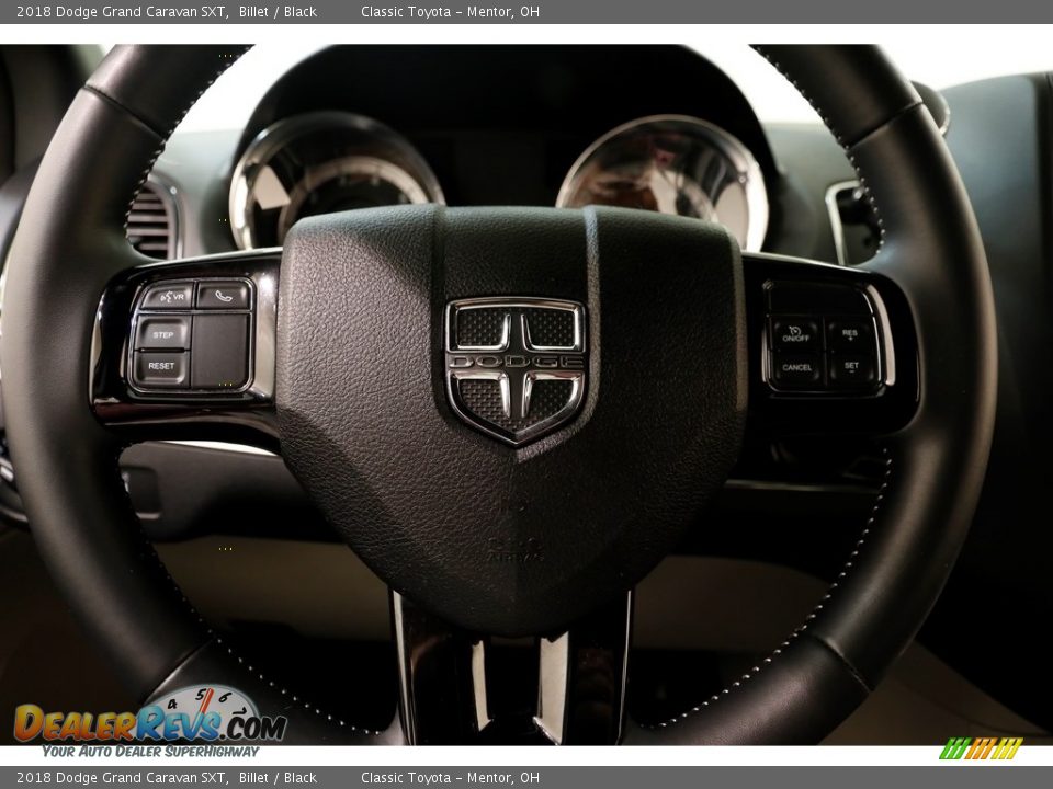 2018 Dodge Grand Caravan SXT Billet / Black Photo #6