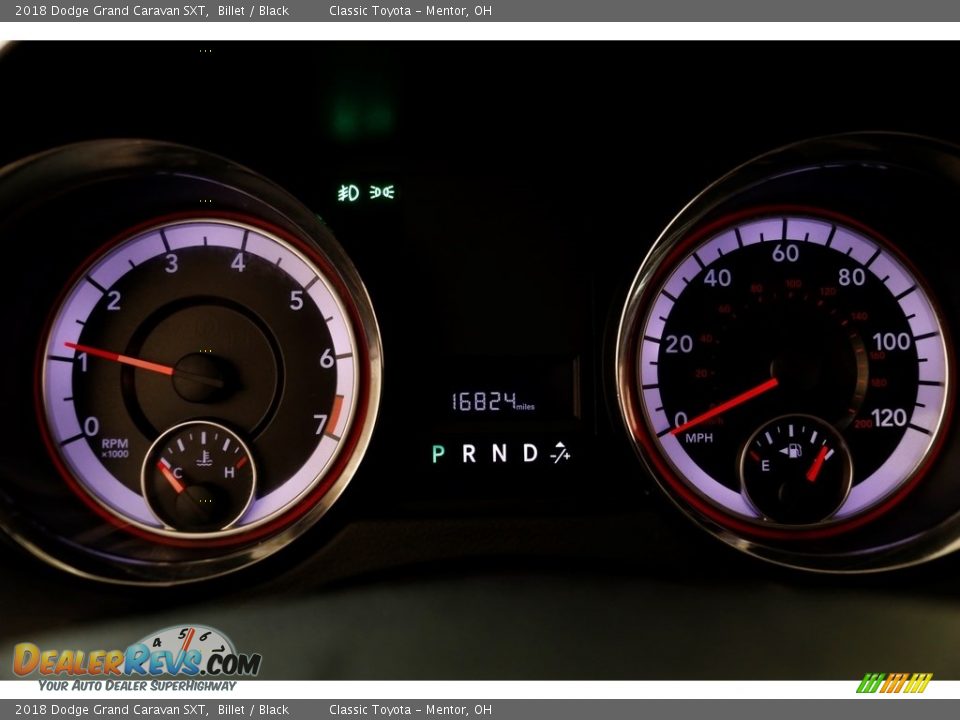 2018 Dodge Grand Caravan SXT Billet / Black Photo #7