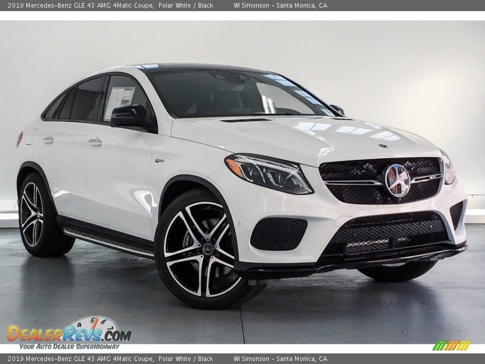 2019 Mercedes-Benz GLE 43 AMG 4Matic Coupe Polar White / Black Photo #12