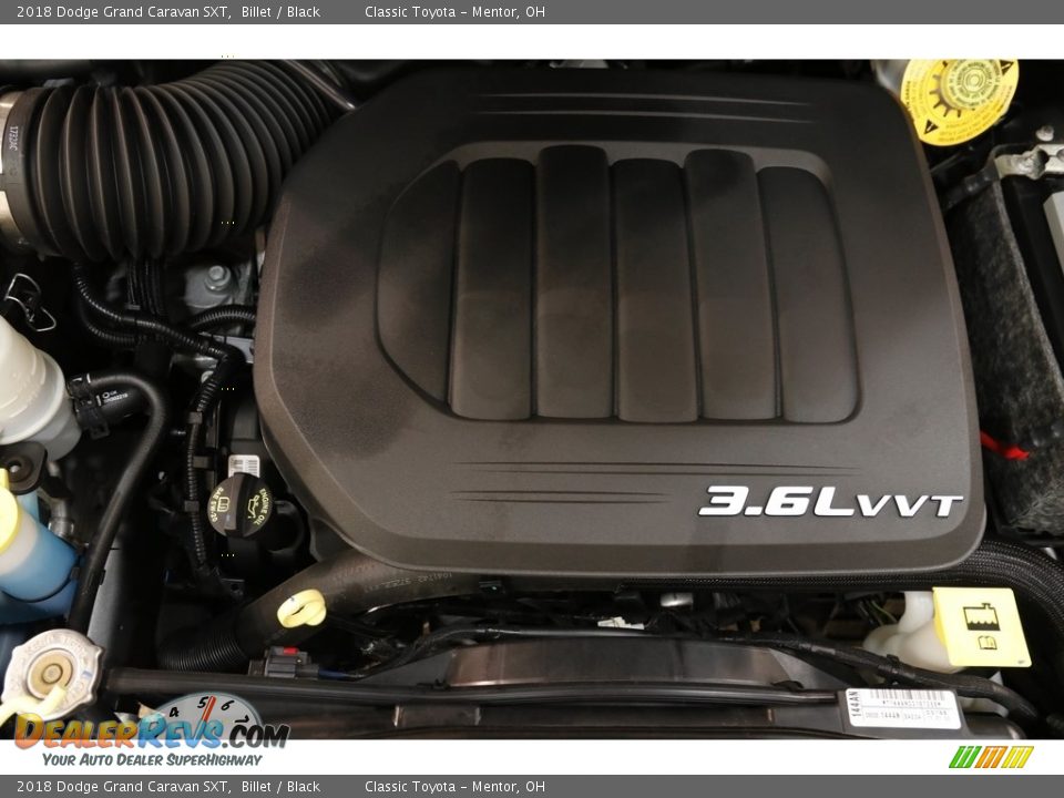 2018 Dodge Grand Caravan SXT Billet / Black Photo #21