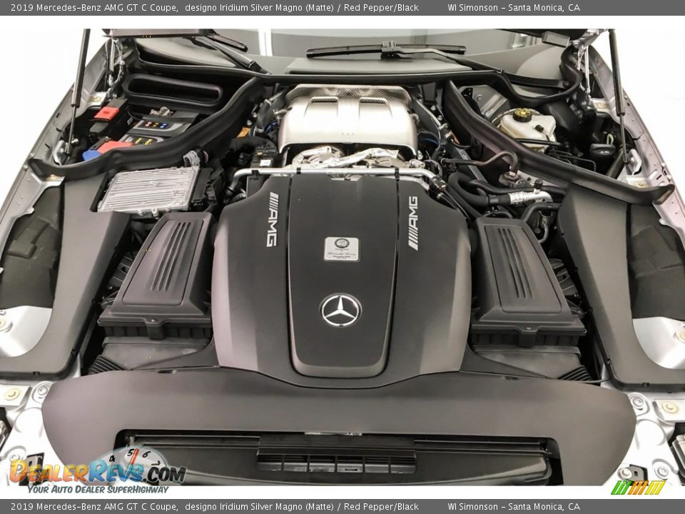 2019 Mercedes-Benz AMG GT C Coupe 4.0 AMG Twin-Turbocharged DOHC 32-Valve VVT V8 Engine Photo #9