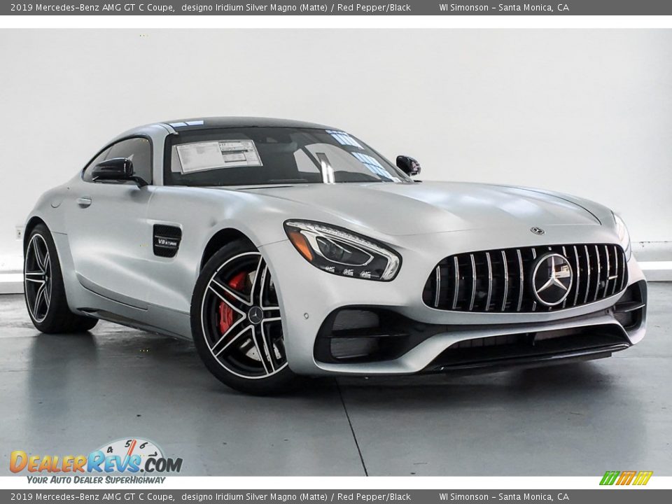 Front 3/4 View of 2019 Mercedes-Benz AMG GT C Coupe Photo #14