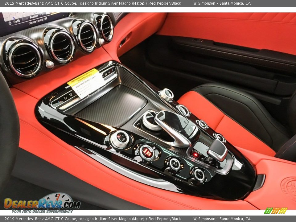 Controls of 2019 Mercedes-Benz AMG GT C Coupe Photo #21