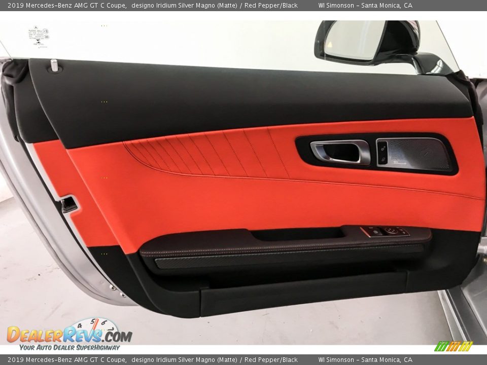 Door Panel of 2019 Mercedes-Benz AMG GT C Coupe Photo #23