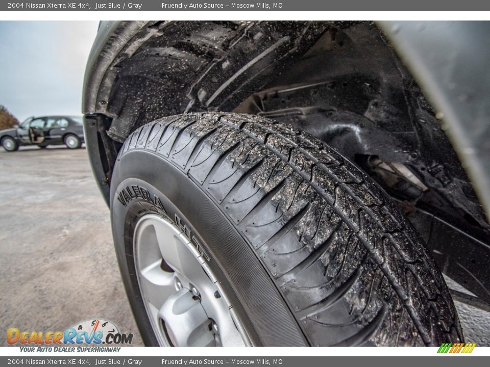 2004 Nissan Xterra XE 4x4 Just Blue / Gray Photo #15