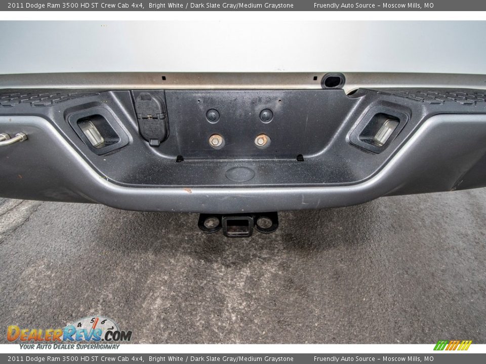 2011 Dodge Ram 3500 HD ST Crew Cab 4x4 Bright White / Dark Slate Gray/Medium Graystone Photo #20