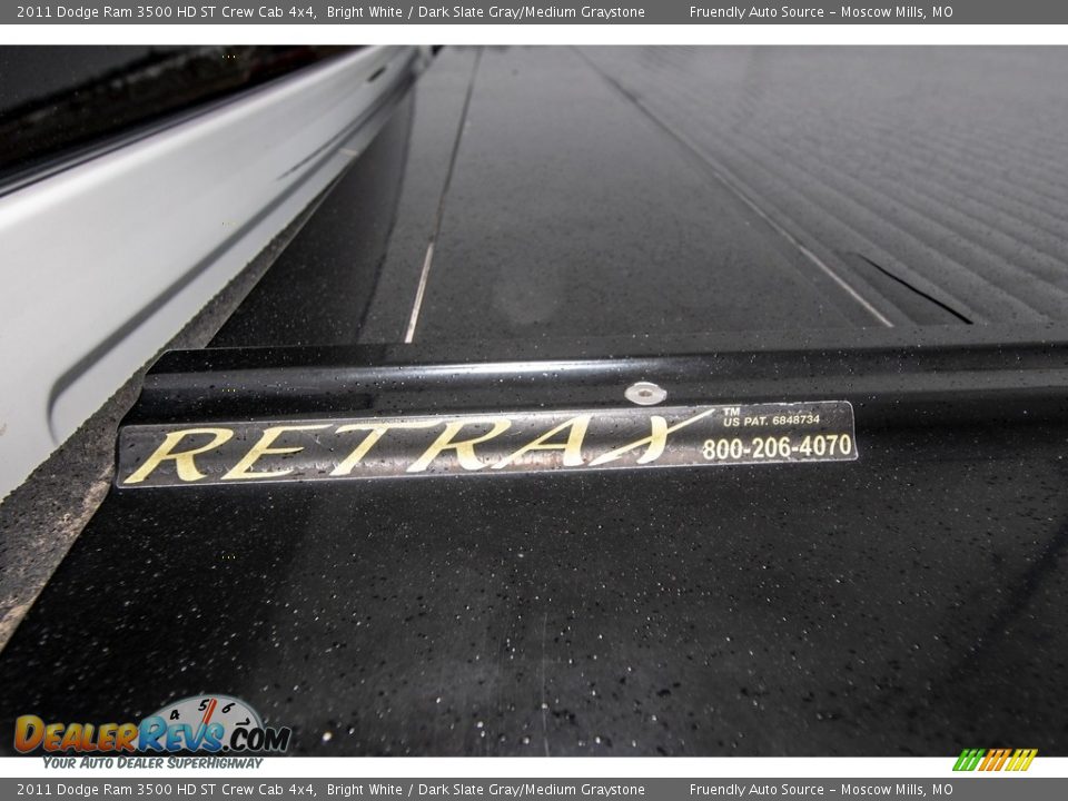 2011 Dodge Ram 3500 HD ST Crew Cab 4x4 Bright White / Dark Slate Gray/Medium Graystone Photo #21