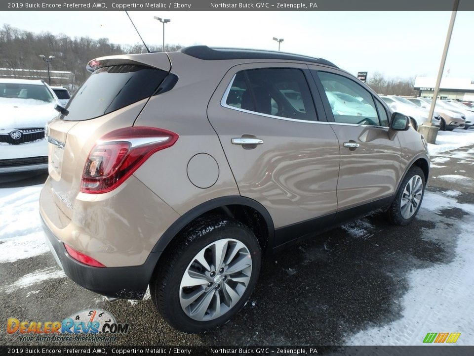 2019 Buick Encore Preferred AWD Coppertino Metallic / Ebony Photo #5