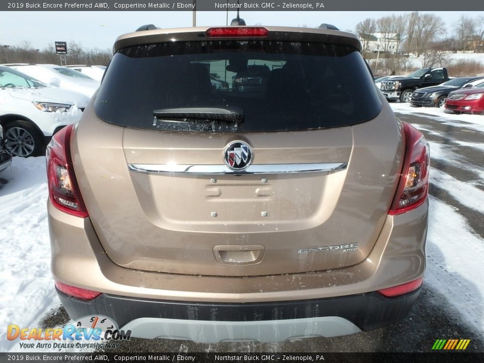 2019 Buick Encore Preferred AWD Coppertino Metallic / Ebony Photo #6