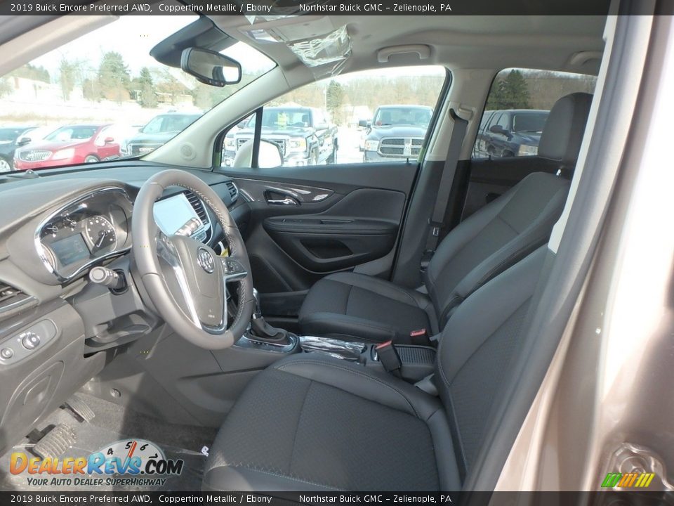 2019 Buick Encore Preferred AWD Coppertino Metallic / Ebony Photo #11