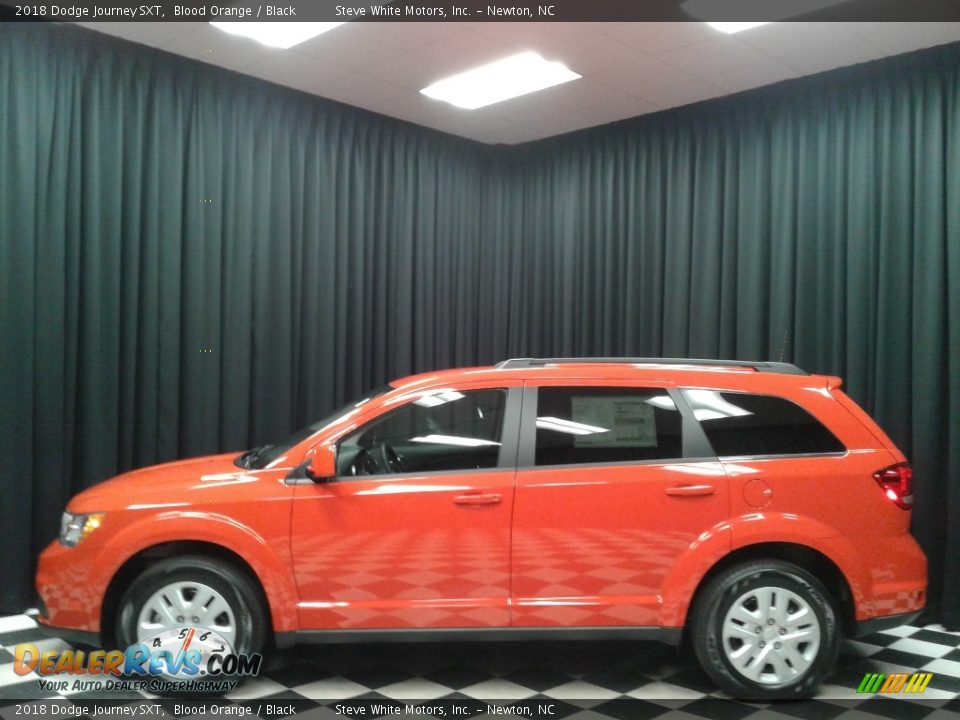 2018 Dodge Journey SXT Blood Orange / Black Photo #1