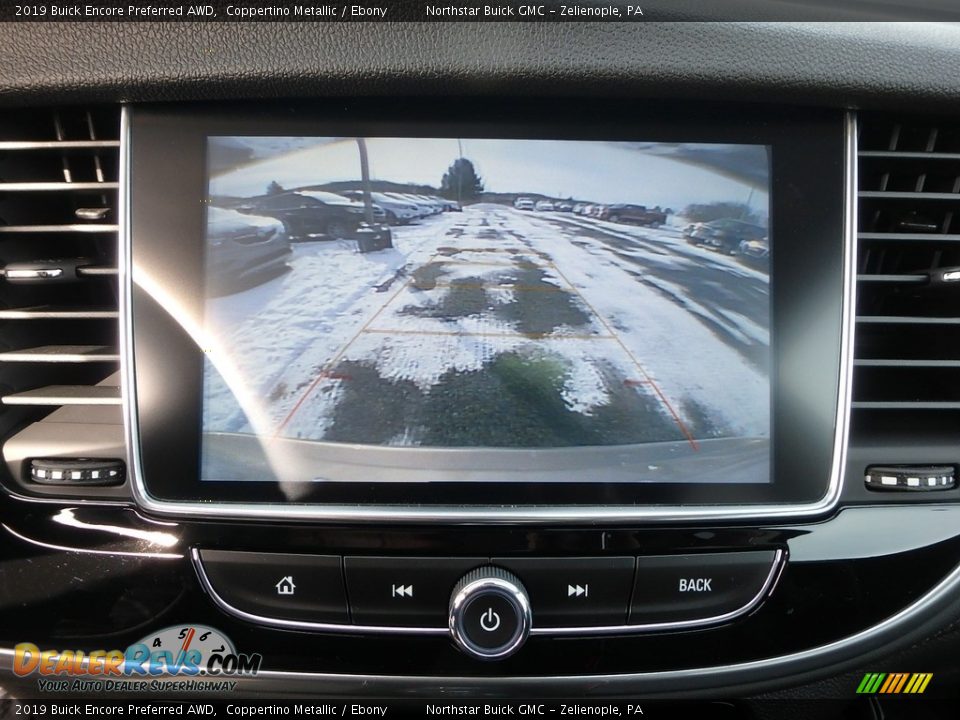 2019 Buick Encore Preferred AWD Coppertino Metallic / Ebony Photo #18