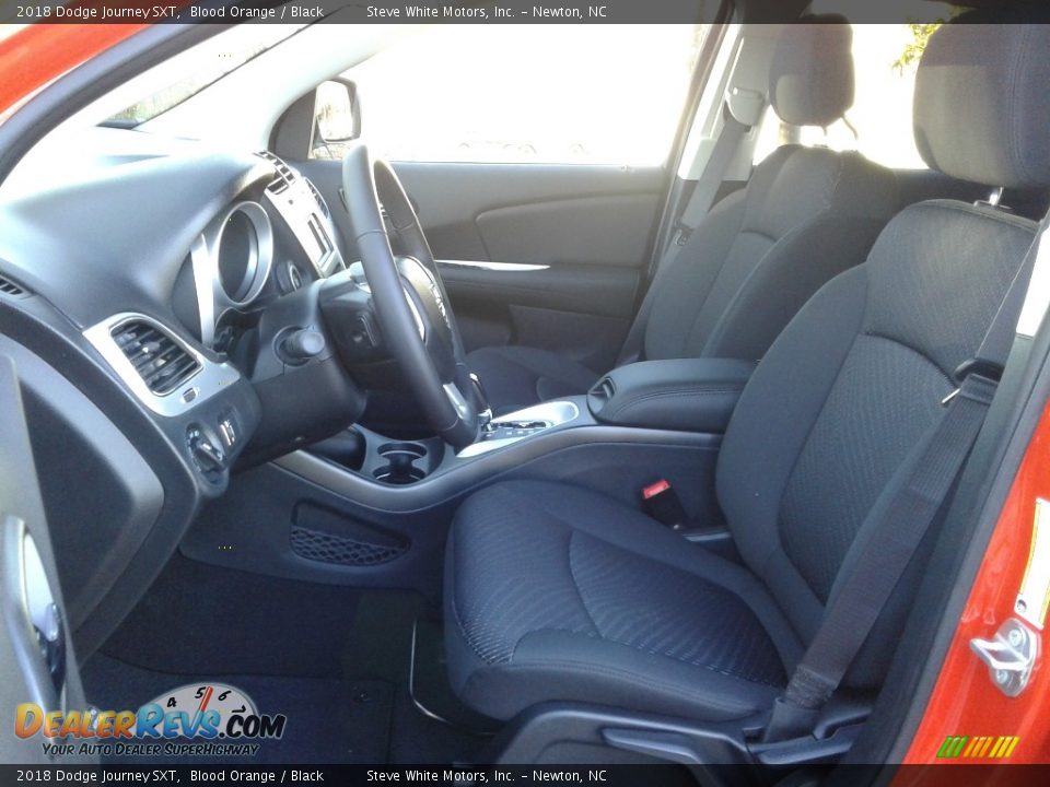 2018 Dodge Journey SXT Blood Orange / Black Photo #10