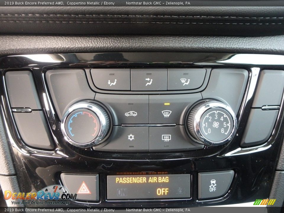 2019 Buick Encore Preferred AWD Coppertino Metallic / Ebony Photo #20