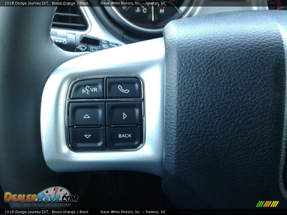 2018 Dodge Journey SXT Blood Orange / Black Photo #19