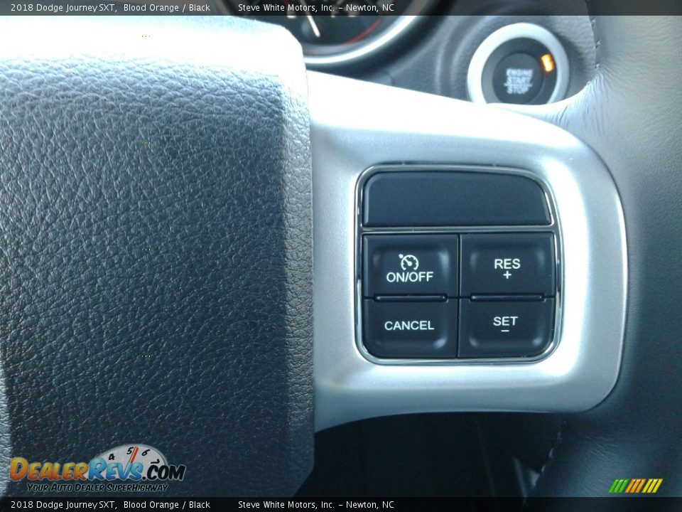 2018 Dodge Journey SXT Blood Orange / Black Photo #20