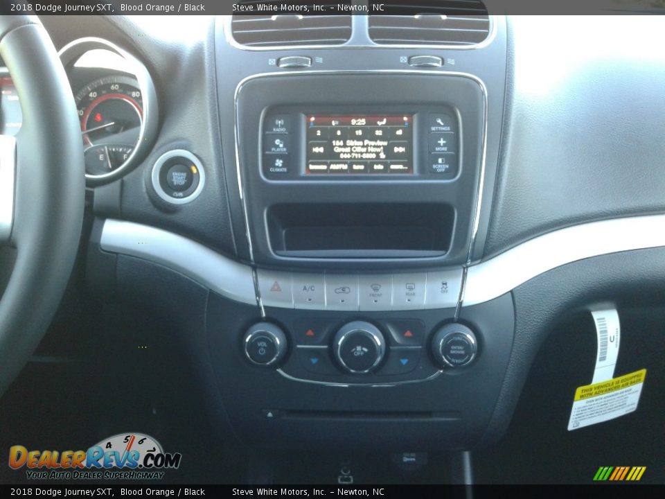 2018 Dodge Journey SXT Blood Orange / Black Photo #22