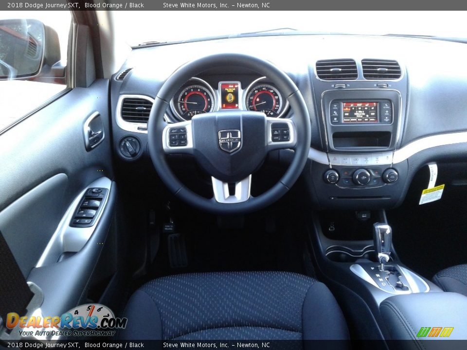 2018 Dodge Journey SXT Blood Orange / Black Photo #30