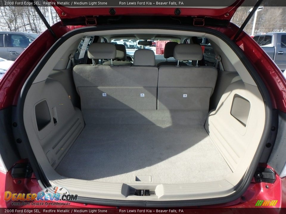 2008 Ford Edge SEL Redfire Metallic / Medium Light Stone Photo #4