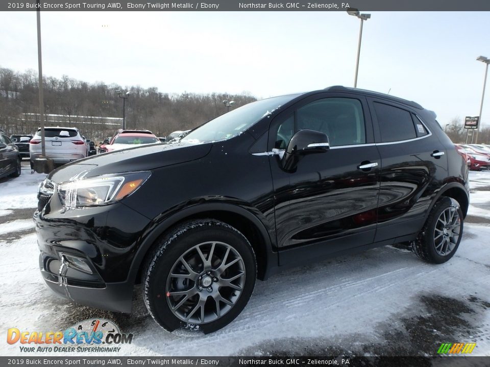 2019 Buick Encore Sport Touring AWD Ebony Twilight Metallic / Ebony Photo #1