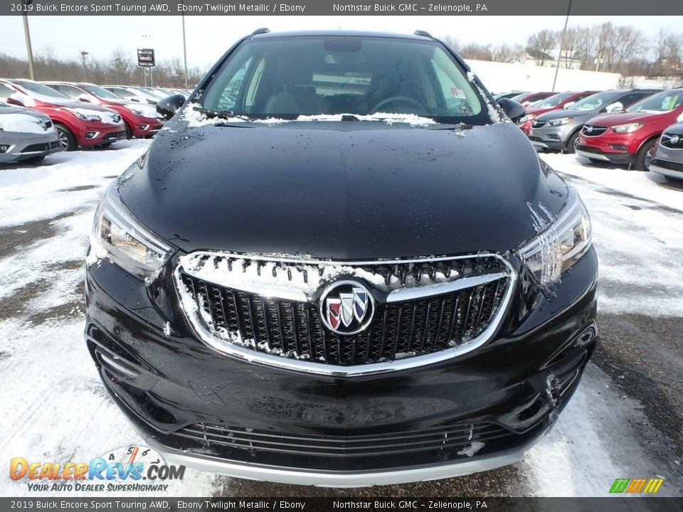 2019 Buick Encore Sport Touring AWD Ebony Twilight Metallic / Ebony Photo #2