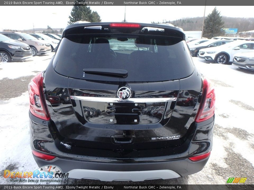 2019 Buick Encore Sport Touring AWD Ebony Twilight Metallic / Ebony Photo #7