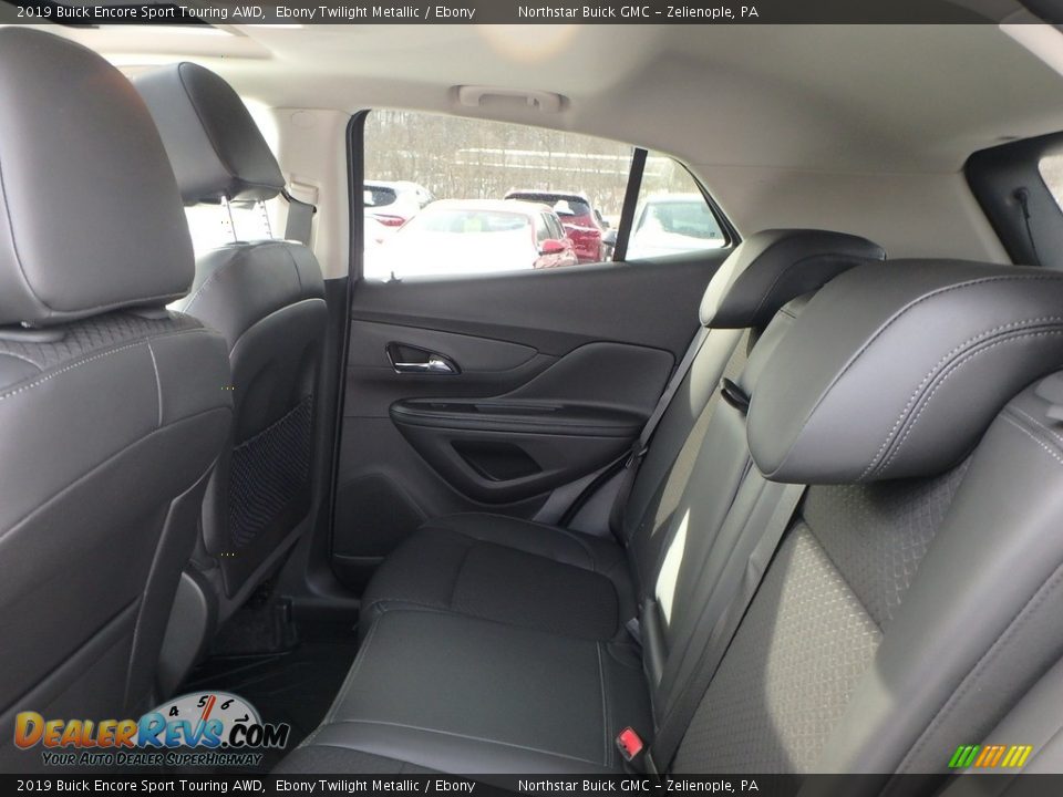 Rear Seat of 2019 Buick Encore Sport Touring AWD Photo #12