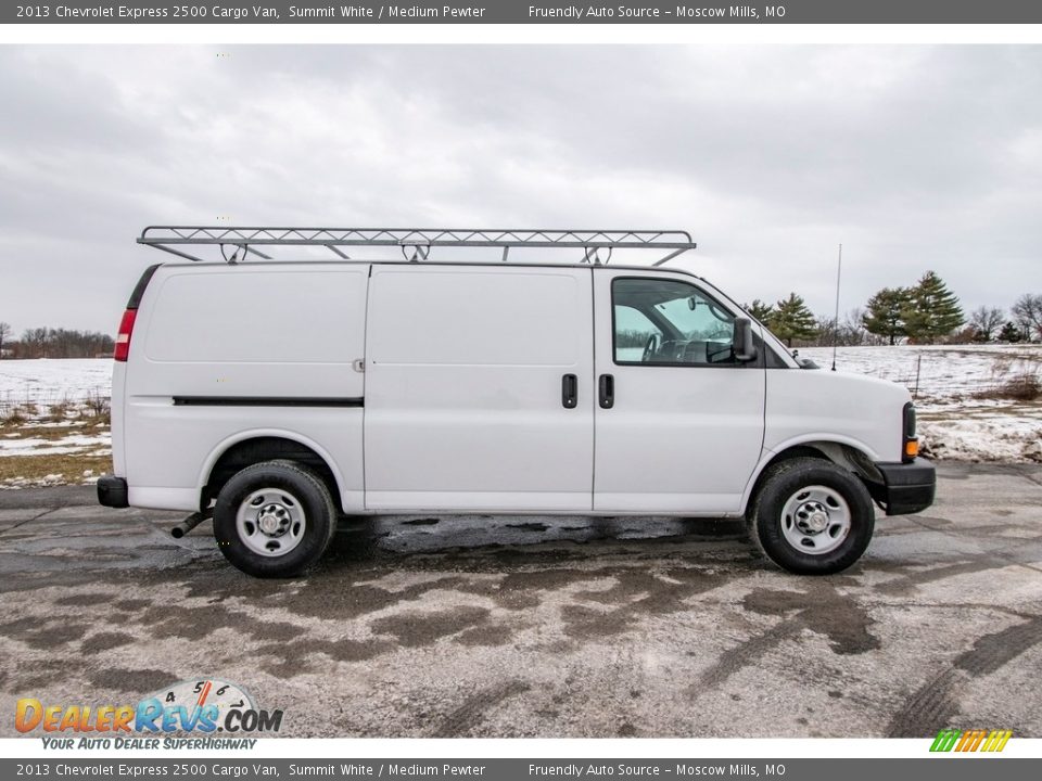 2013 Chevrolet Express 2500 Cargo Van Summit White / Medium Pewter Photo #3