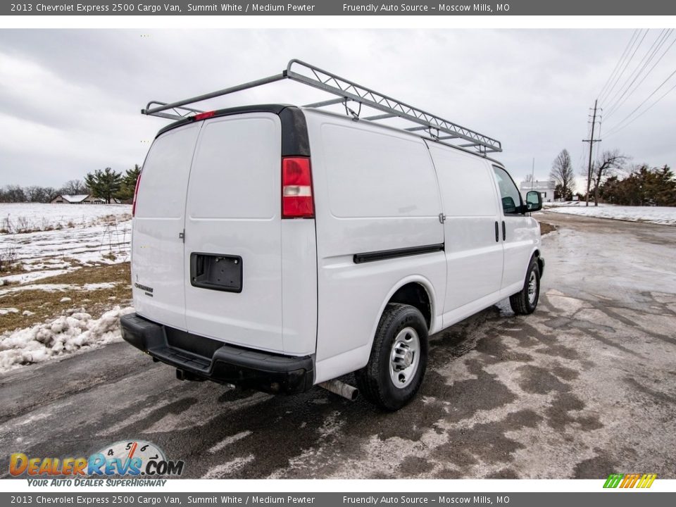 2013 Chevrolet Express 2500 Cargo Van Summit White / Medium Pewter Photo #4