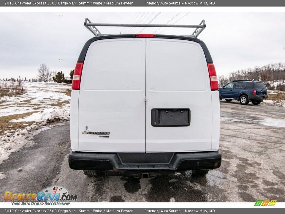 2013 Chevrolet Express 2500 Cargo Van Summit White / Medium Pewter Photo #5