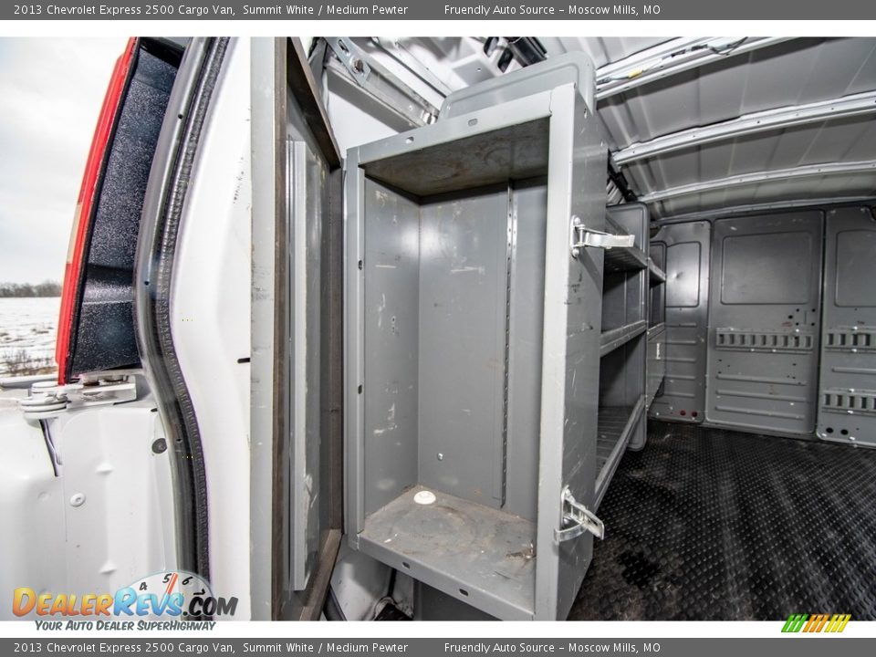 2013 Chevrolet Express 2500 Cargo Van Summit White / Medium Pewter Photo #23