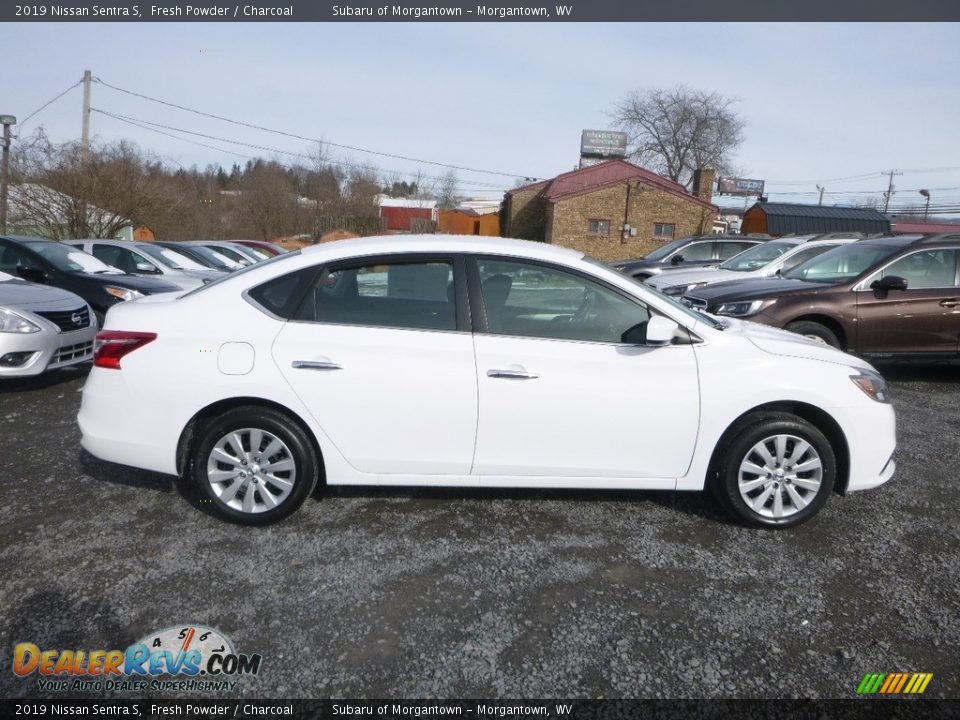 2019 Nissan Sentra S Fresh Powder / Charcoal Photo #3