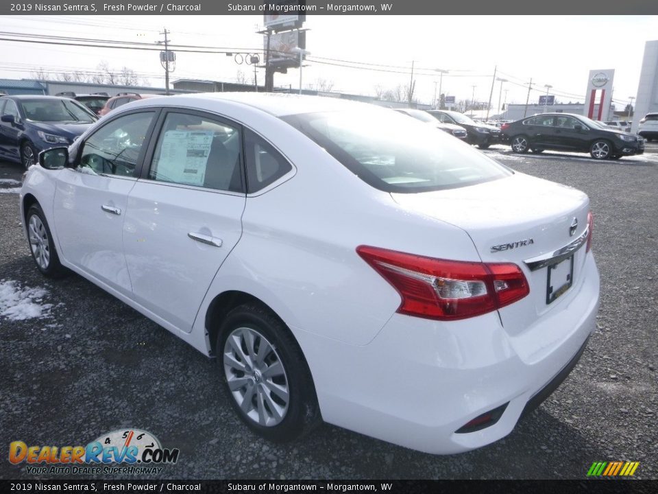 2019 Nissan Sentra S Fresh Powder / Charcoal Photo #6