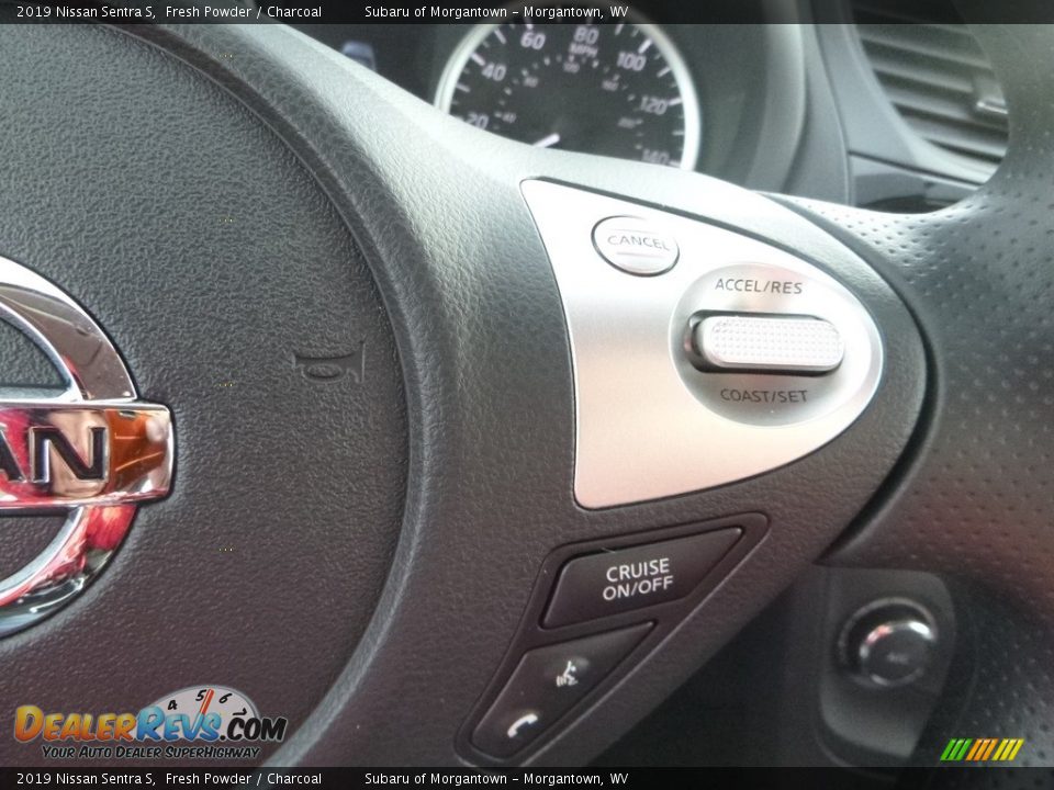 2019 Nissan Sentra S Fresh Powder / Charcoal Photo #16