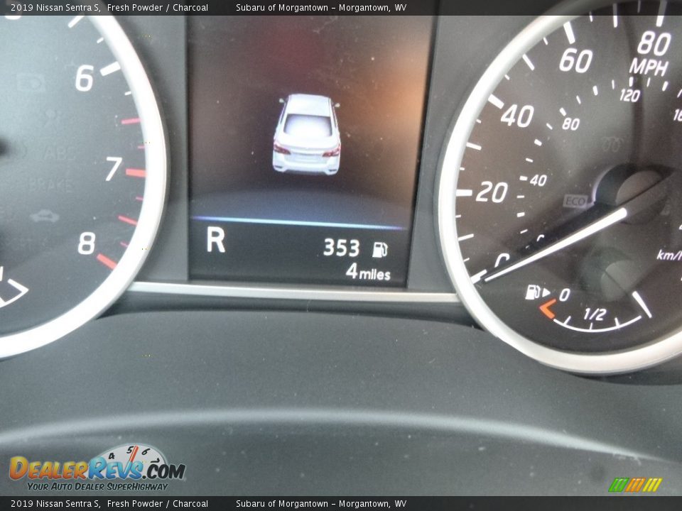 2019 Nissan Sentra S Fresh Powder / Charcoal Photo #19