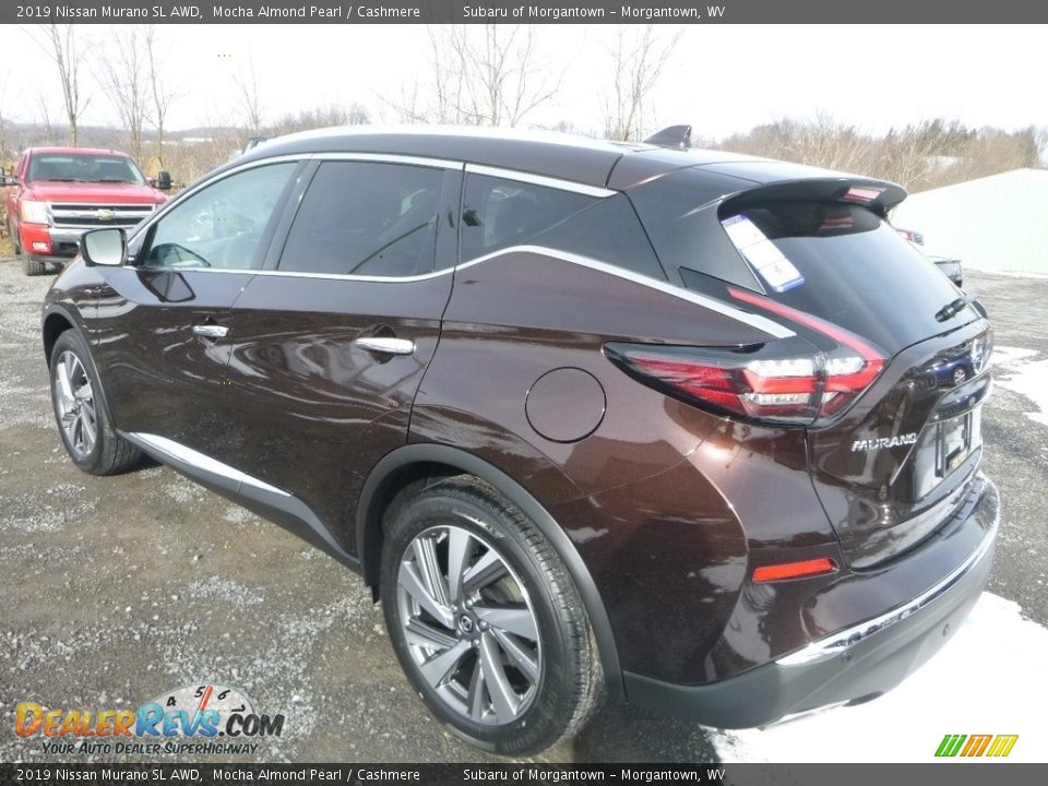 2019 Nissan Murano SL AWD Mocha Almond Pearl / Cashmere Photo #6