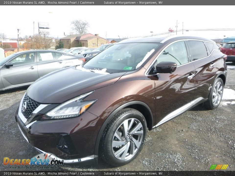Front 3/4 View of 2019 Nissan Murano SL AWD Photo #8