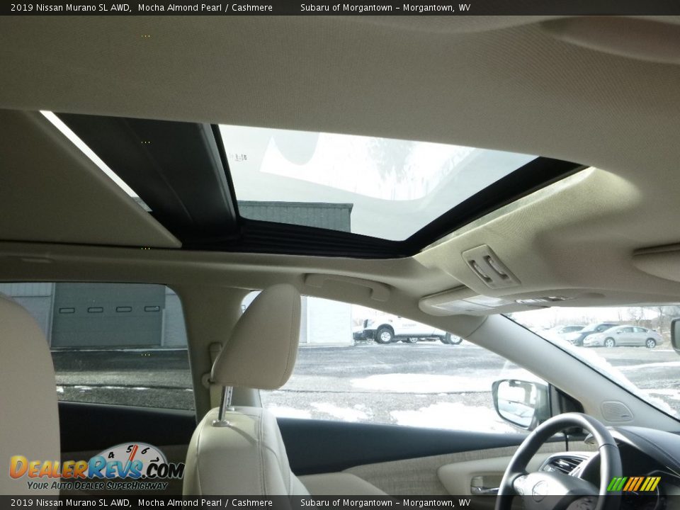 2019 Nissan Murano SL AWD Mocha Almond Pearl / Cashmere Photo #12