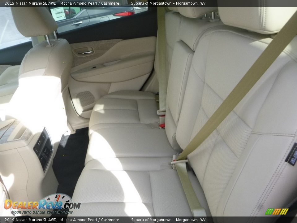 Rear Seat of 2019 Nissan Murano SL AWD Photo #13