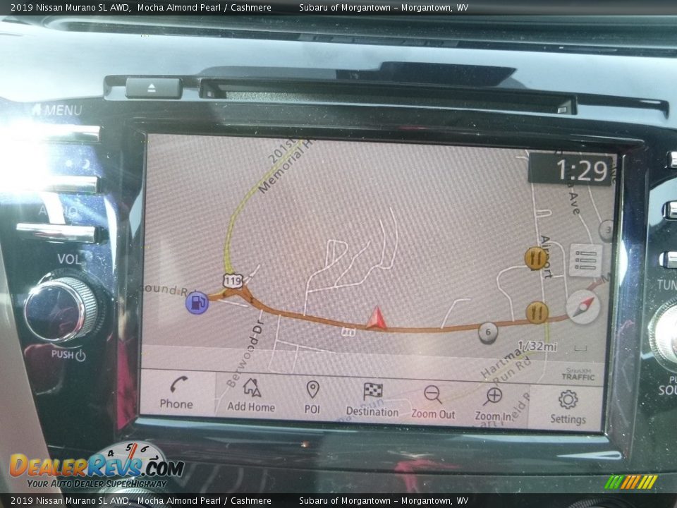 Navigation of 2019 Nissan Murano SL AWD Photo #17