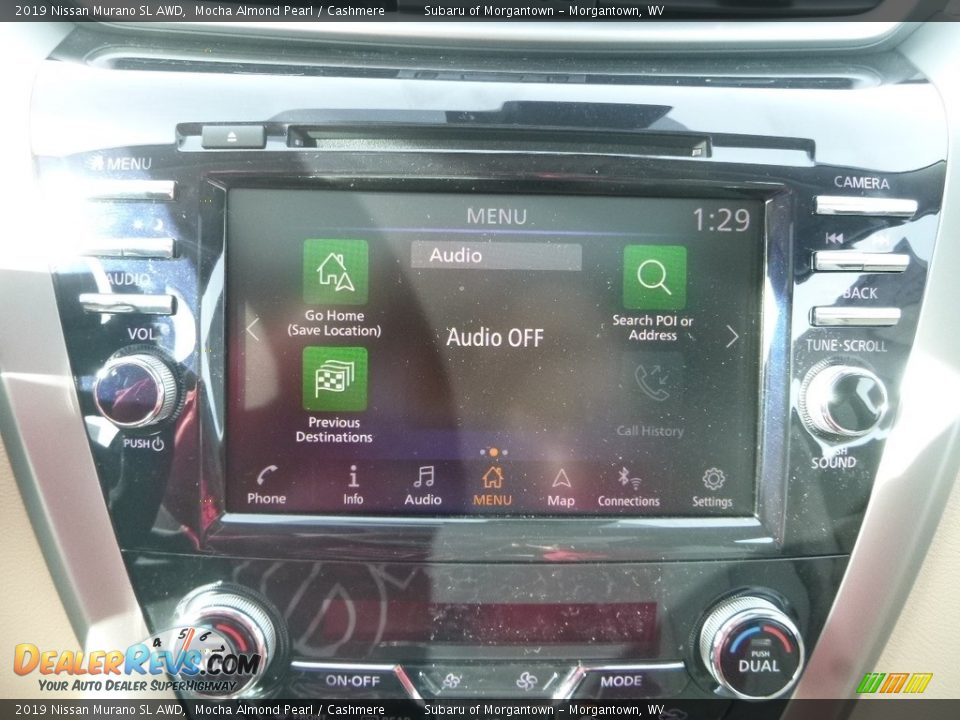 2019 Nissan Murano SL AWD Mocha Almond Pearl / Cashmere Photo #18