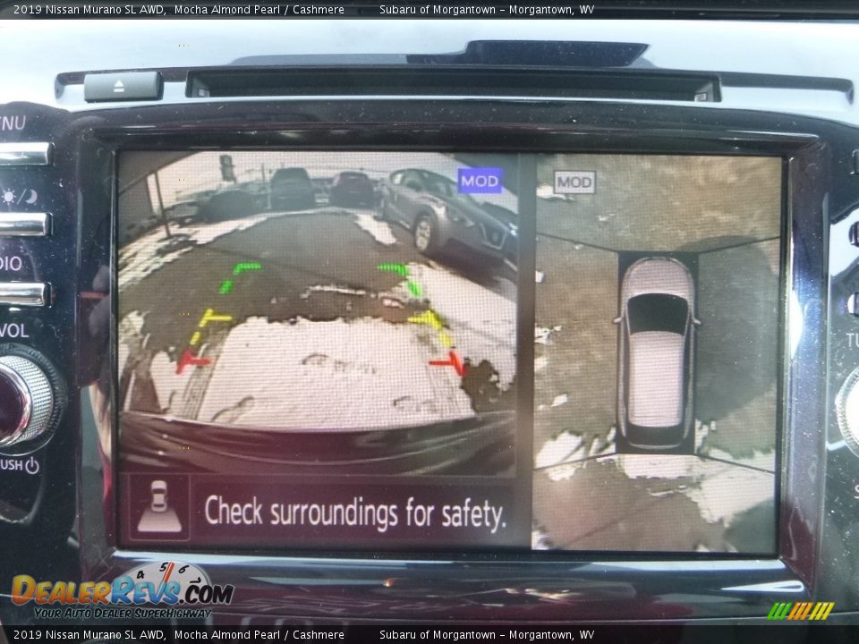 2019 Nissan Murano SL AWD Mocha Almond Pearl / Cashmere Photo #19