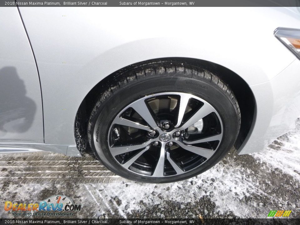 2018 Nissan Maxima Platinum Brilliant Silver / Charcoal Photo #2