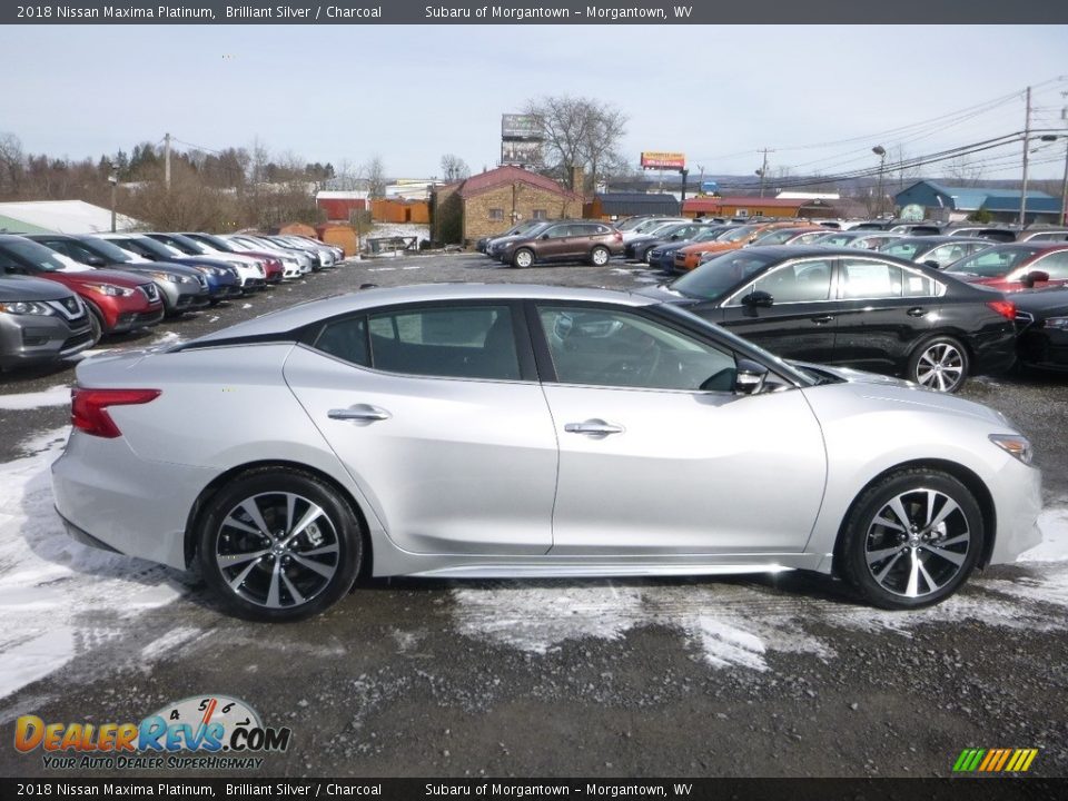 Brilliant Silver 2018 Nissan Maxima Platinum Photo #3