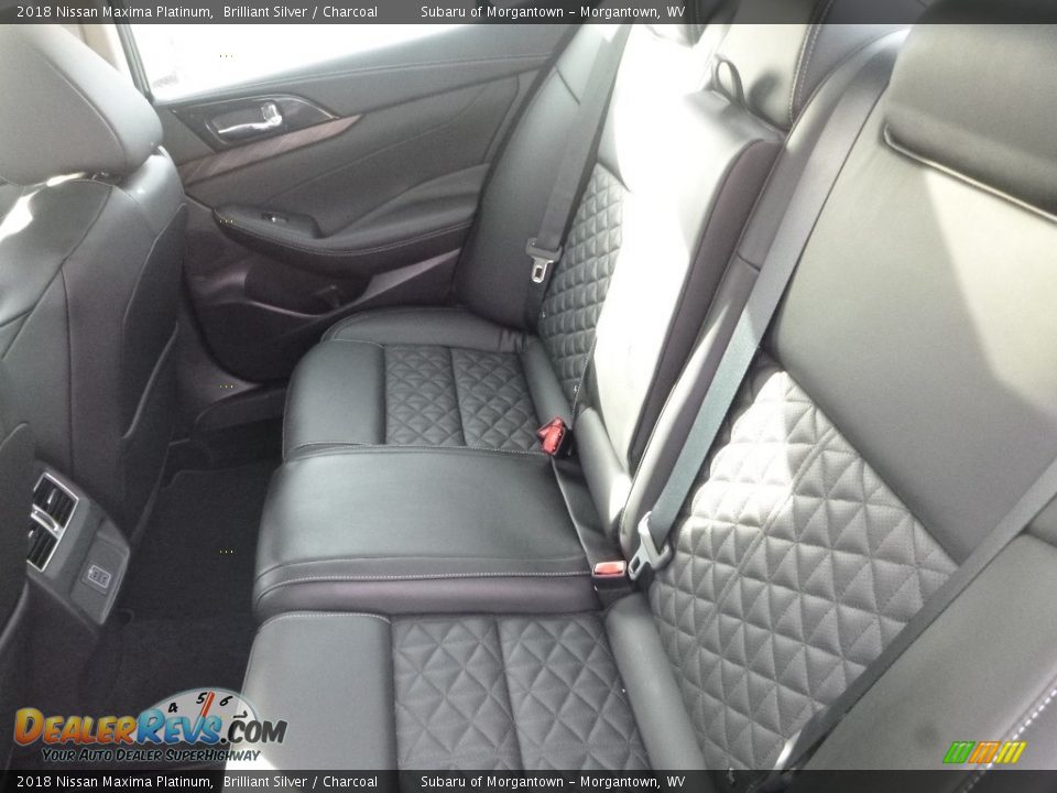 2018 Nissan Maxima Platinum Brilliant Silver / Charcoal Photo #13